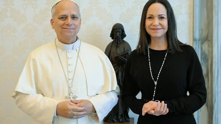 Vaticano, Papa Leone XIV riceve la leader dell’opposizione venezuelana María Corina Machado