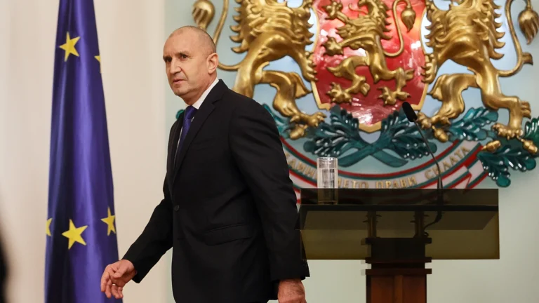 Il presidente della Bulgaria si dimette e cerca di diventare primo ministro