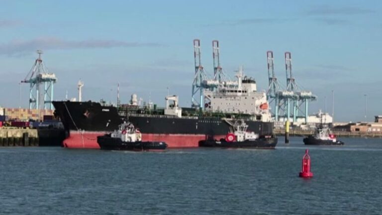 Il Belgio sequestra una nave della “flotta ombra” russa nel Mare del Nord