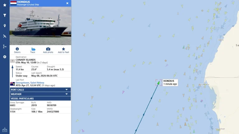 Dove si trova la MV Hondius? Posizione in tempo reale della nave, Iss esclude casi in Italia