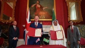 Accordo commerciale “storico” tra Regno Unito e Stati del Golfo: miliardi per l’economia britannica