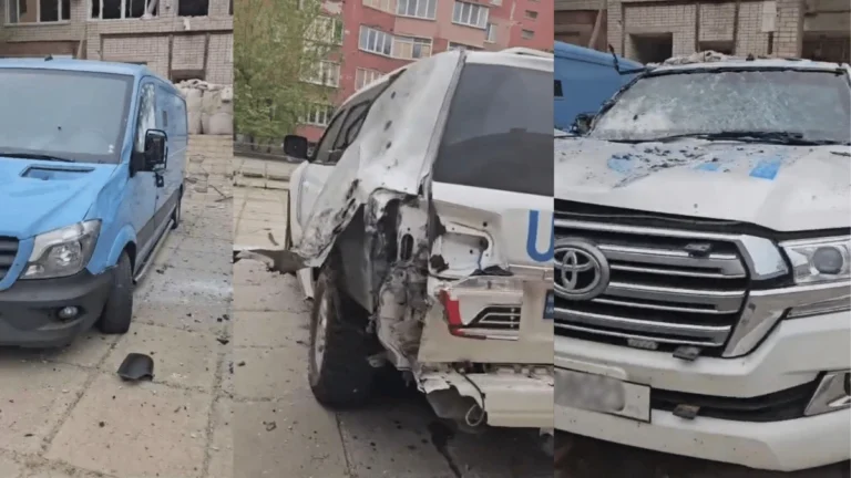 Kherson: droni russi attaccano due volte un veicolo dell’ONU durante una missione umanitaria
