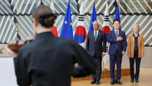 Vertice tra Unione europea e Corea del Sud: commercio e difesa in cima all’agenda