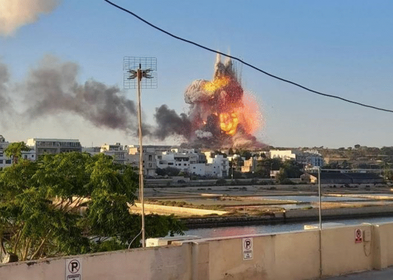 Malta: spaventosa esplosione in fabbrica fuochi d’artificio, due feriti