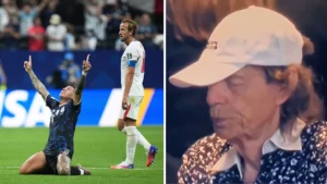 Mick Jagger diventa virale: la reazione alla sconfitta dell’Inghilterra ai Mondiali