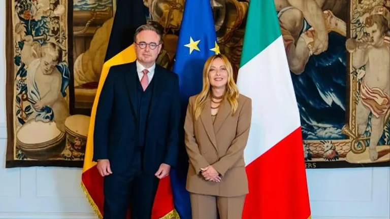 Incontro Meloni-De Wever: “Schenghen si preserva con difesa dei confini” e chiedono Consiglio UE su energia