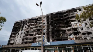 Profughi di Oleshky arrivano in Bielorussia durante tregua tra Kiev e Mosca