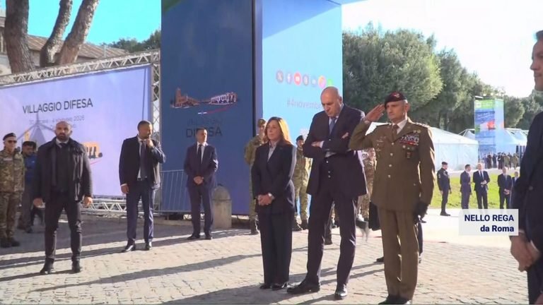 Roma, il villaggio della Difesa diventa un “spazio di raccoglimento e memoria”